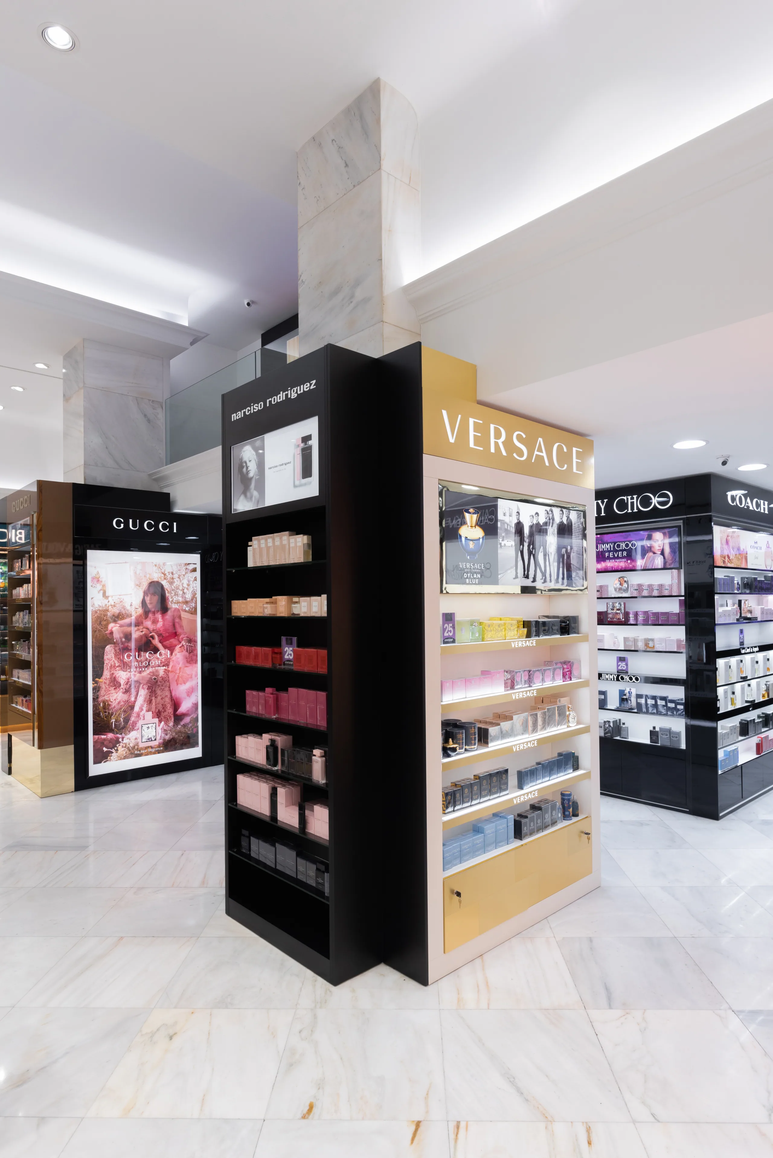 GALERIE DE BEAUTE (OMONOIA) — ειδικές κατασκευές από τη Spanopoulos Furniture
