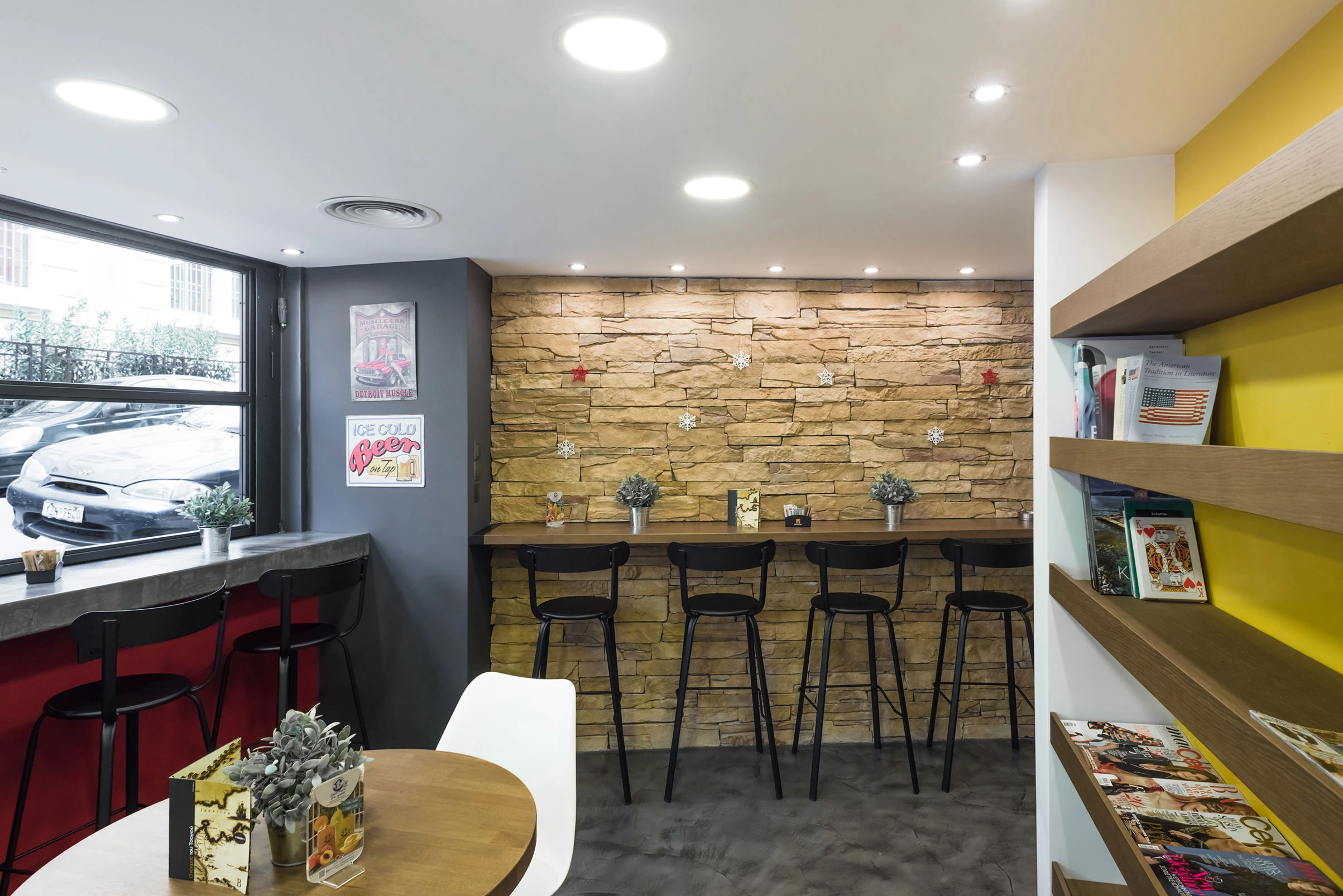 BEEHIVE (ATHENS) custom furniture project by Spanopoulos Furniture